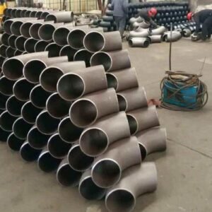 A234 WP12 Alloy Steel Buttweld Tee Fittings Manufacturer